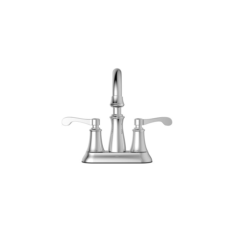 Belanger 2-handle Bathroom Faucet with Drain Assembly, Polished Chrome