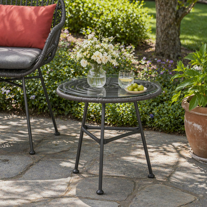 Table d'appoint, Marron clair