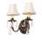 14" Wide Chantilly 2 Light Wall Sconce
