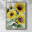 Reproduction encadrée FLORAL Series Dxxxxi - bois massif-1145129331