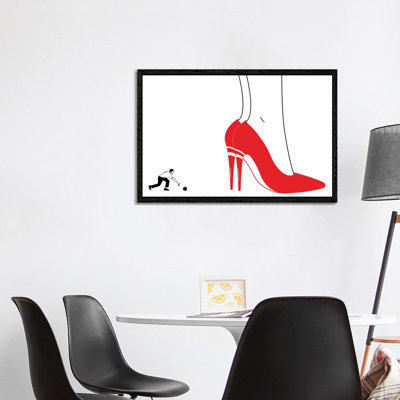 Strike by Filippo Spinelli - Floater Frame Print on Canvas