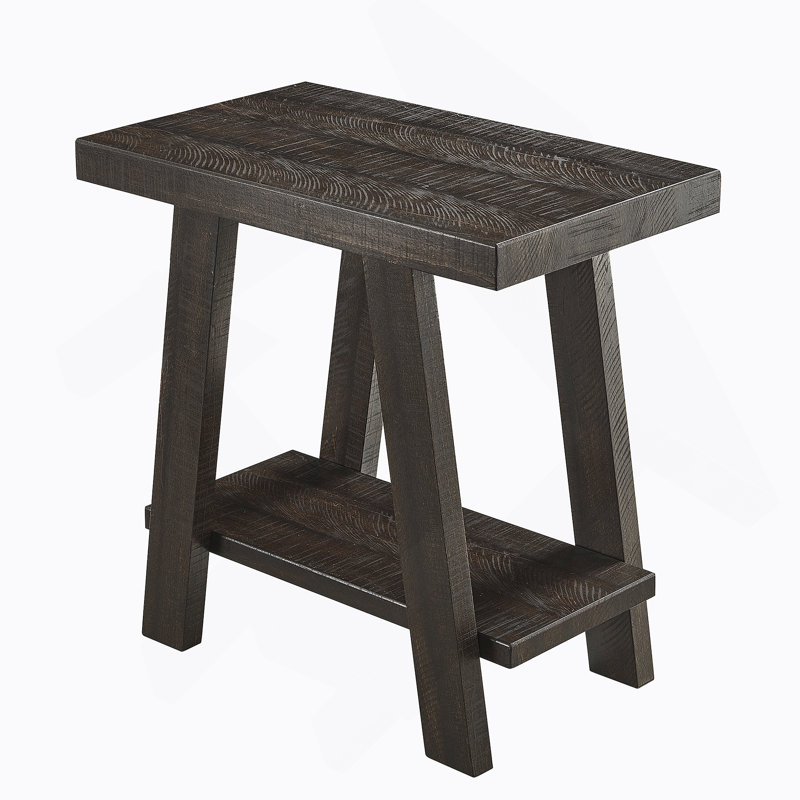 Table de bout Athens, Brun, H 22 po x l 14 po x P 23,5 po, Brun