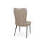 Chaise d'appoint rembourrée en cuir Iyeshia-582792514