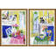 Keeping Room Set - Pink & Green Set by Dana Gibson Soicher Marin