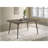 Perkins Dark Brown Rectangular Wood Dining Table