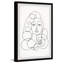 Wavy and Curly 1 Piece Single Picture Frame Painting-1811211139
