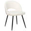 Millau 46cm H Polyester Blend Upholstered Metal Spindle Side Chair-1436246825