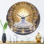 Horloge murale Bouddha blanc-91780125
