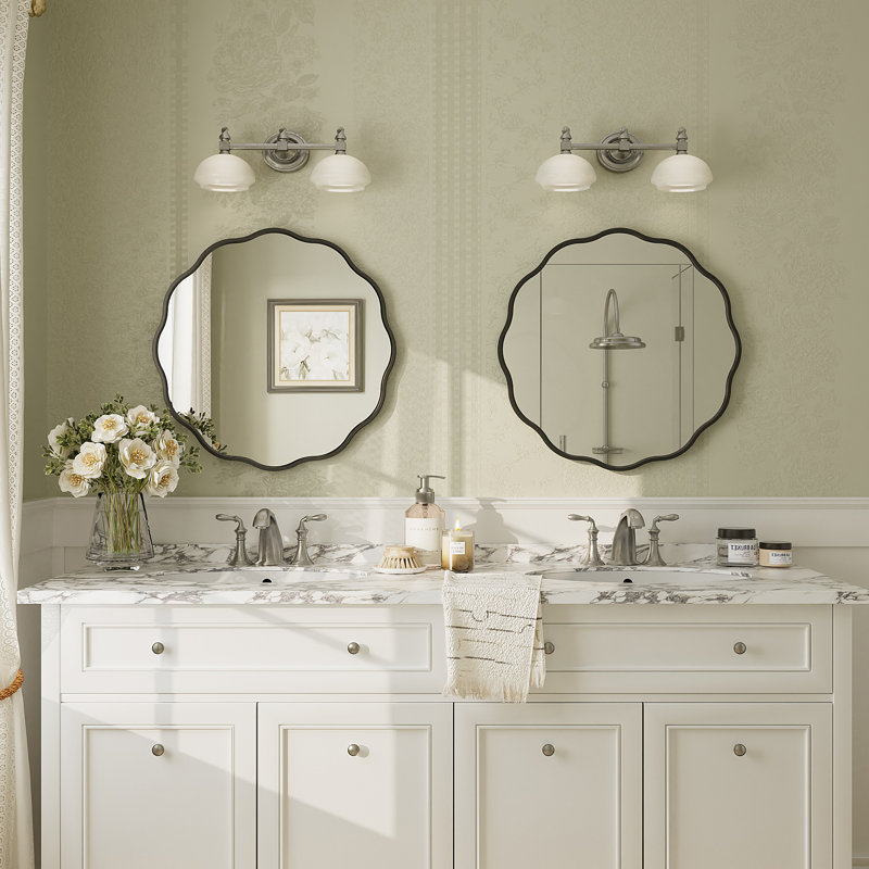 Miroir de salle de bain Amara, 18 po x 18 po