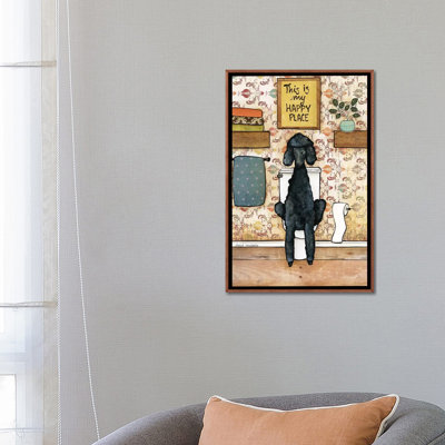 " Happy Place Poodle " by Jamie Morath