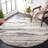Fontana Shag 800 Performance Striped Rug-2072065929