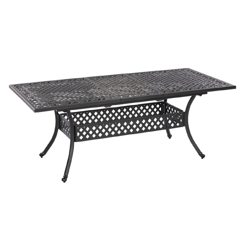 Colucci Rectangular Extendable Outdoor Dining Table - 160 cm W 93 cm D