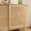 Buffet simple et moderne en rotin