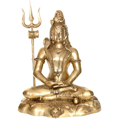 Grande taille Mahayogi Shiva à Pranayama