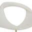 Leominster Polystone Abstract Sculpture with Marble Base