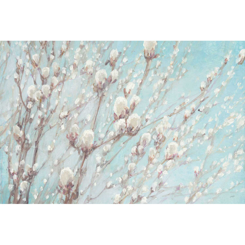 " Early Spring Crop " by Julia Purinton Painting Print, 32" H x 48" W
