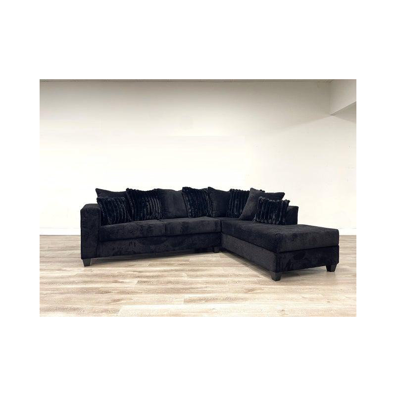 Canapé modulaire rembourré 2 pièces Ouameni