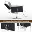  Fauteuil de coiffeur inclinable hydraulique pivotant de 25,6 po de largeur, similicuir-449037926