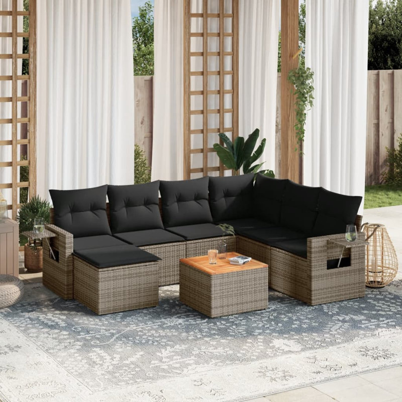Ensemble de canapé de jardin Vidaxl