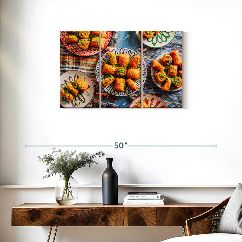 Gourmet Baklava, 20" H x 33" W