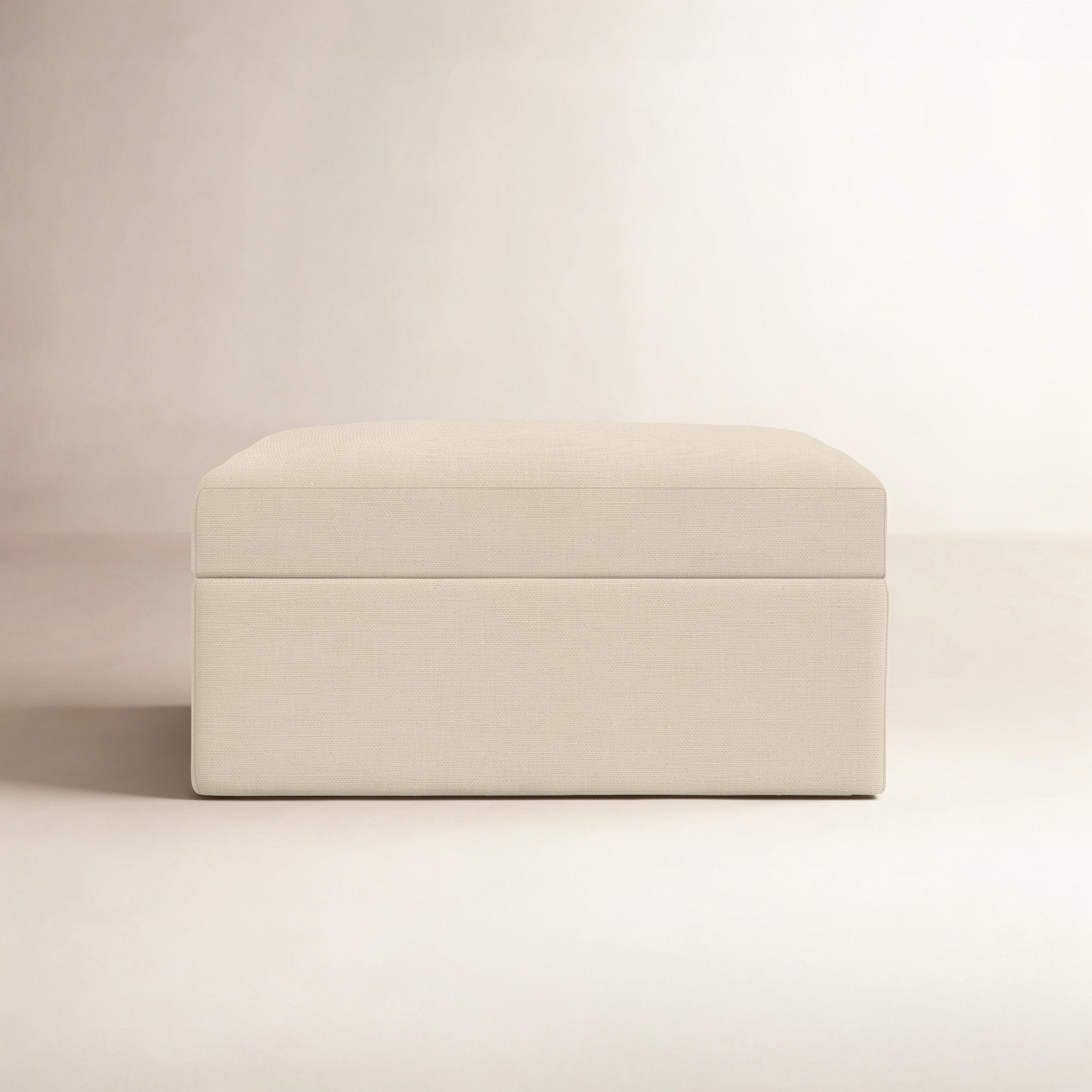 Hartig 38" Ottoman, Bayou Stone Canvas