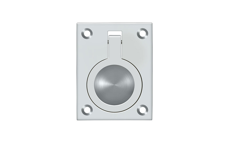 Ring Pull, Polished Chrome