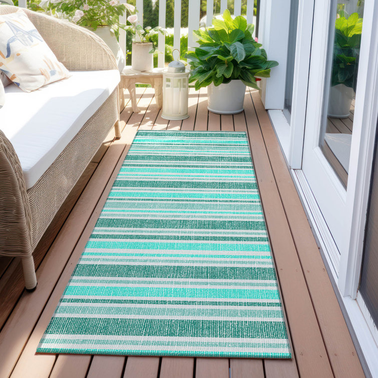 Lovell Washable Striped Indoor / Outdoor Rug
