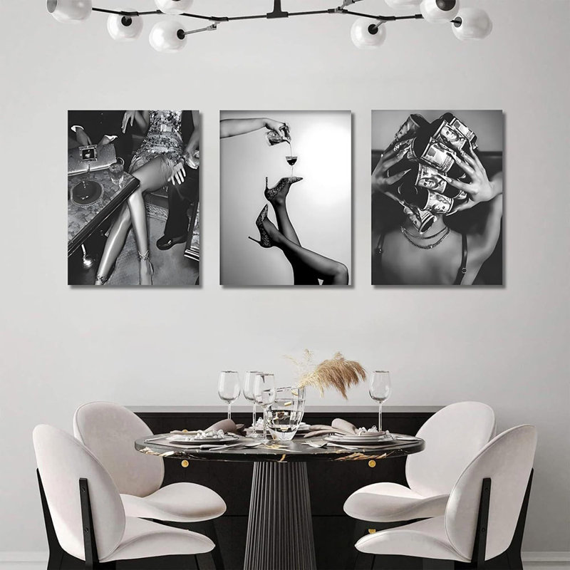 3 Piece Wrapped Canvas Set