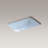 Ladena Vitreous China Rectangular Undermount Bathroom Sink-118590017