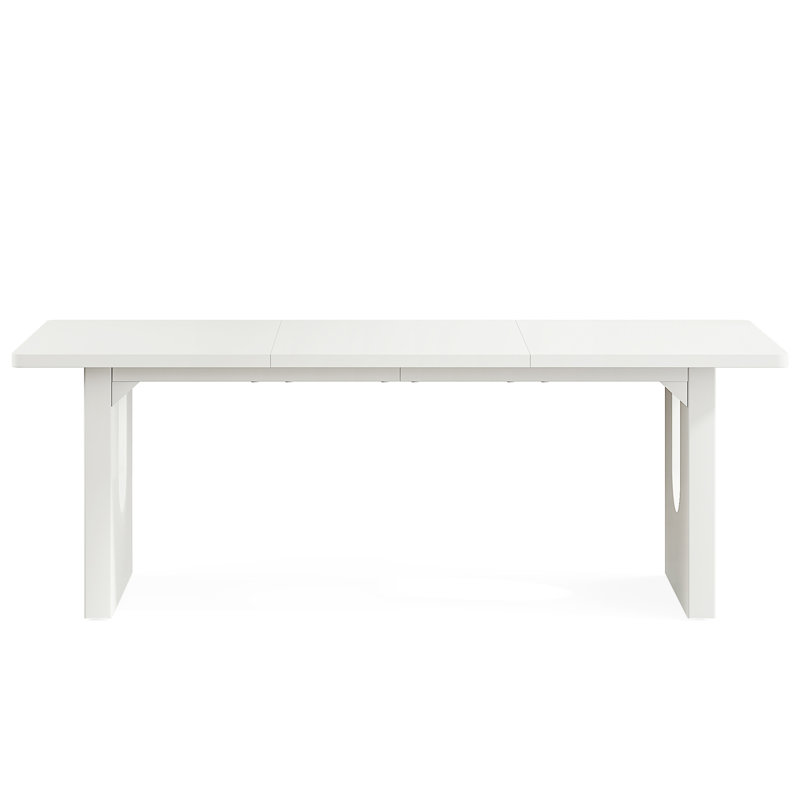 Gotthold Rectangular Dining Table, White