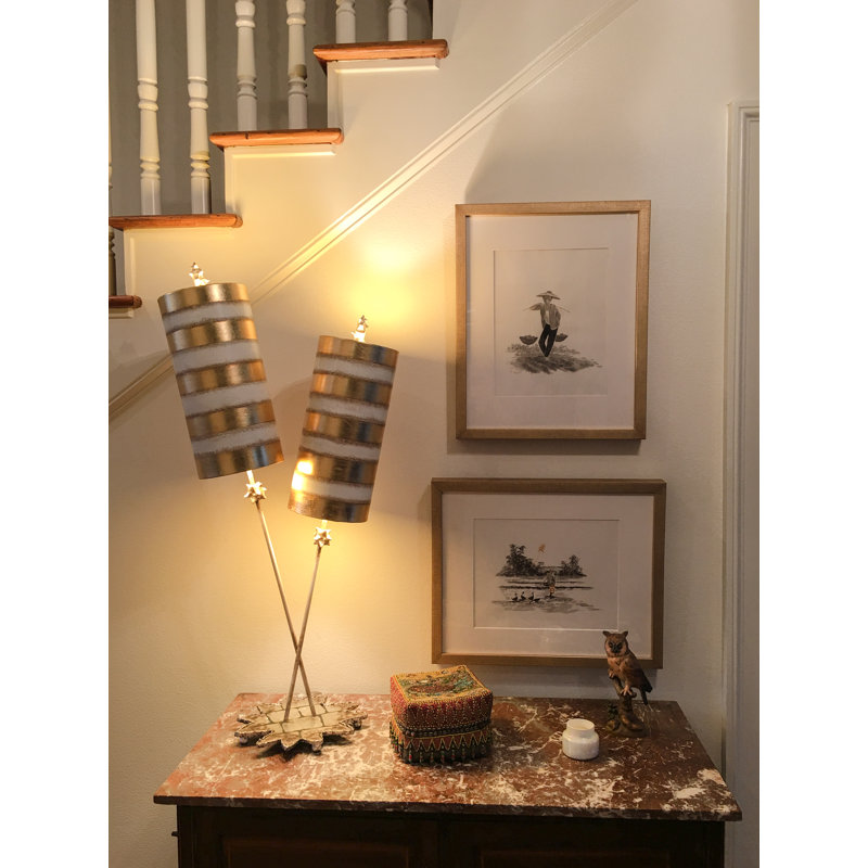 Nettle Luxe 40" Table Lamp, Gold