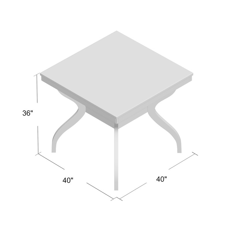 Table de salle à manger à hauteur de comptoir Newton