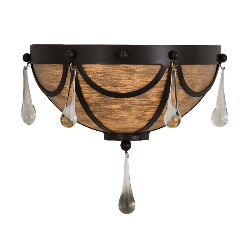 1 - Light Flush Mounted Sconce