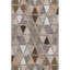 Tapis brun Prisco lavable à la machine de qualité supérieure-450692187