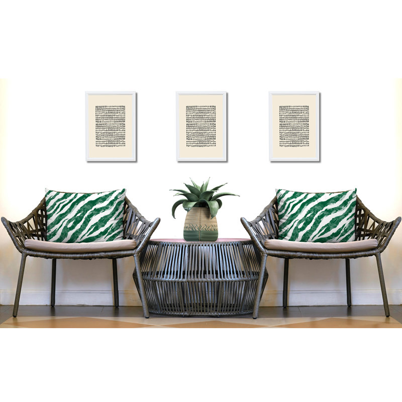 Coussin intérieur / extérieur Juno, 20x14, Green