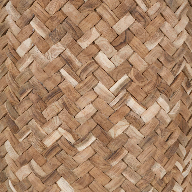 Table d'appoint Weave Natural, H 18 po x l 16 po x P 16 po