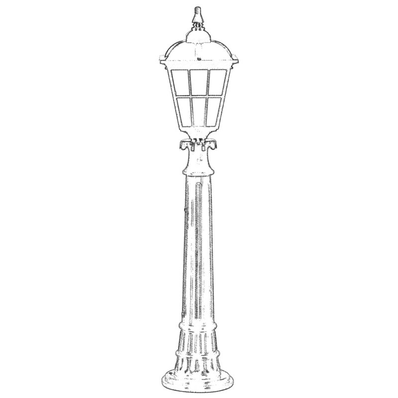 Adhira 100cm Traditional Floor Lamp