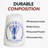 Hathaway Silver Cup Cone Talc Hand Chalk for Pool – Professional-Grade Unscented Hand Chalk with Symmetrical Cone Shape, Friction-Reducing Texture & Standard Fit – Includes 1 Cone – White