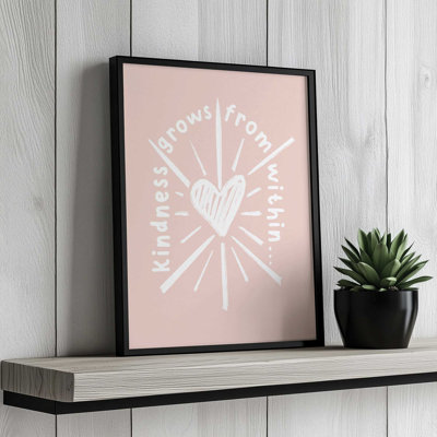 «Kindness Grows from intérieur» par House Fenway, reproduction d'art