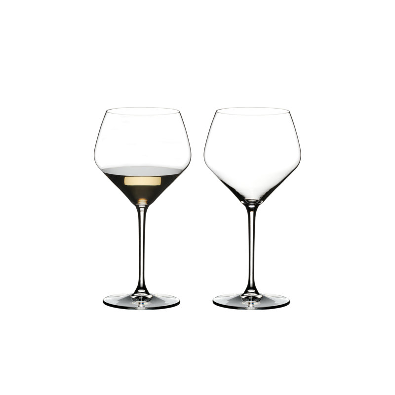 601EDAC899E744FAB250475F4EB4BD5F Extreme Oaked Chardonnay Wine Glasses, 23 Fl Oz, Clear, Pack of 2