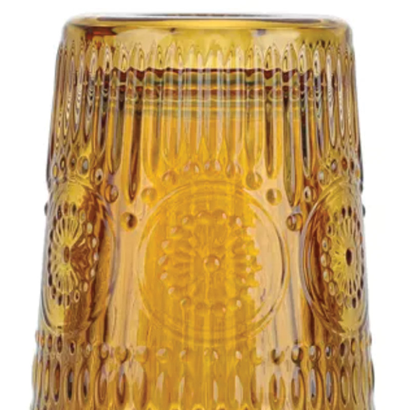 Vintage Amber Carafe Night Set – 32.13Oz