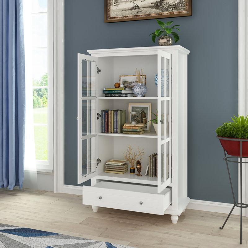 Latwon Dining Cabinet, White