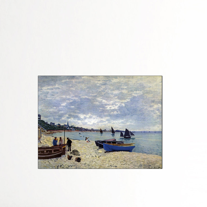 Claude Monet - Wrapped Canvas Painting, 60cm H x 80cm W x 1.8cm D