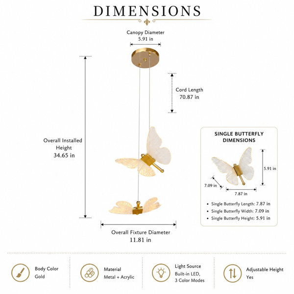 Dimensions du produit