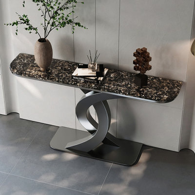 Italian-style light luxury high-end console table