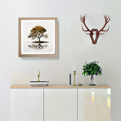 Oak Tree Minimalism No.1 - Framed Print