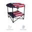 Table de camping pliante en métal Aanik-884078735
