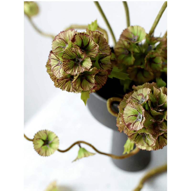 Poteau sculptural - 22 po, [D] 12 Stems