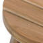 Table d'appoint ronde en bois massif
