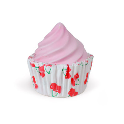 Pink Cupcake Treat Mineral Block Small Animal Chew Toy